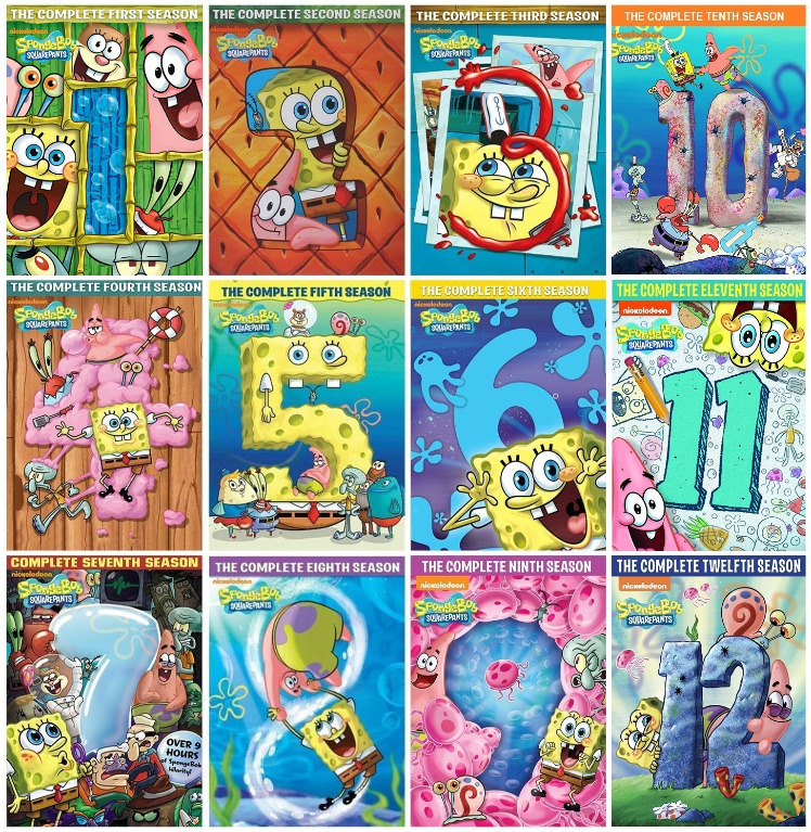 Spongebob TV Series Collection, TV & Home Appliances, TV & Entertainment, BluRay & Media
