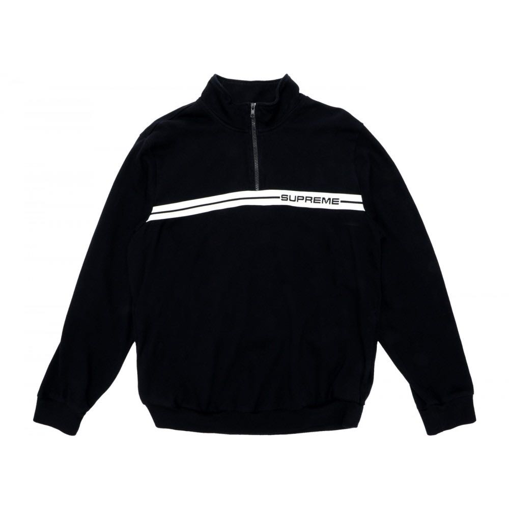 supreme half zip warm up