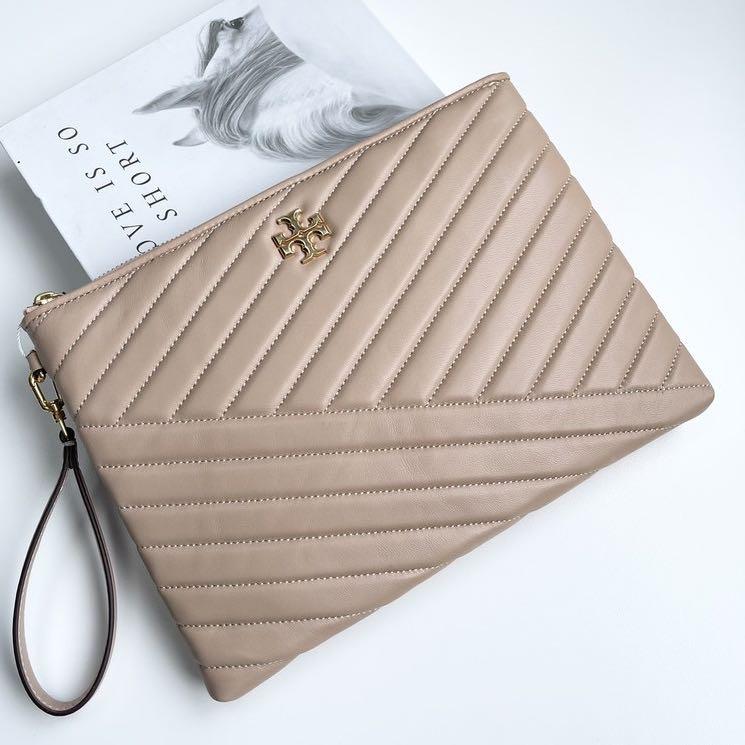 Kira chevron clutch bag on sale