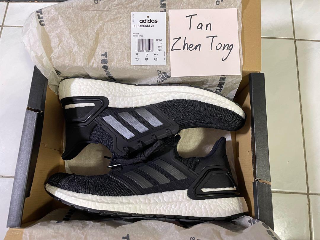 Ultraboost 20 black white 2025