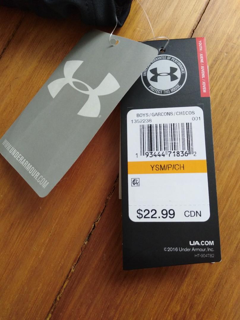 Under armour boys garcons chicos top