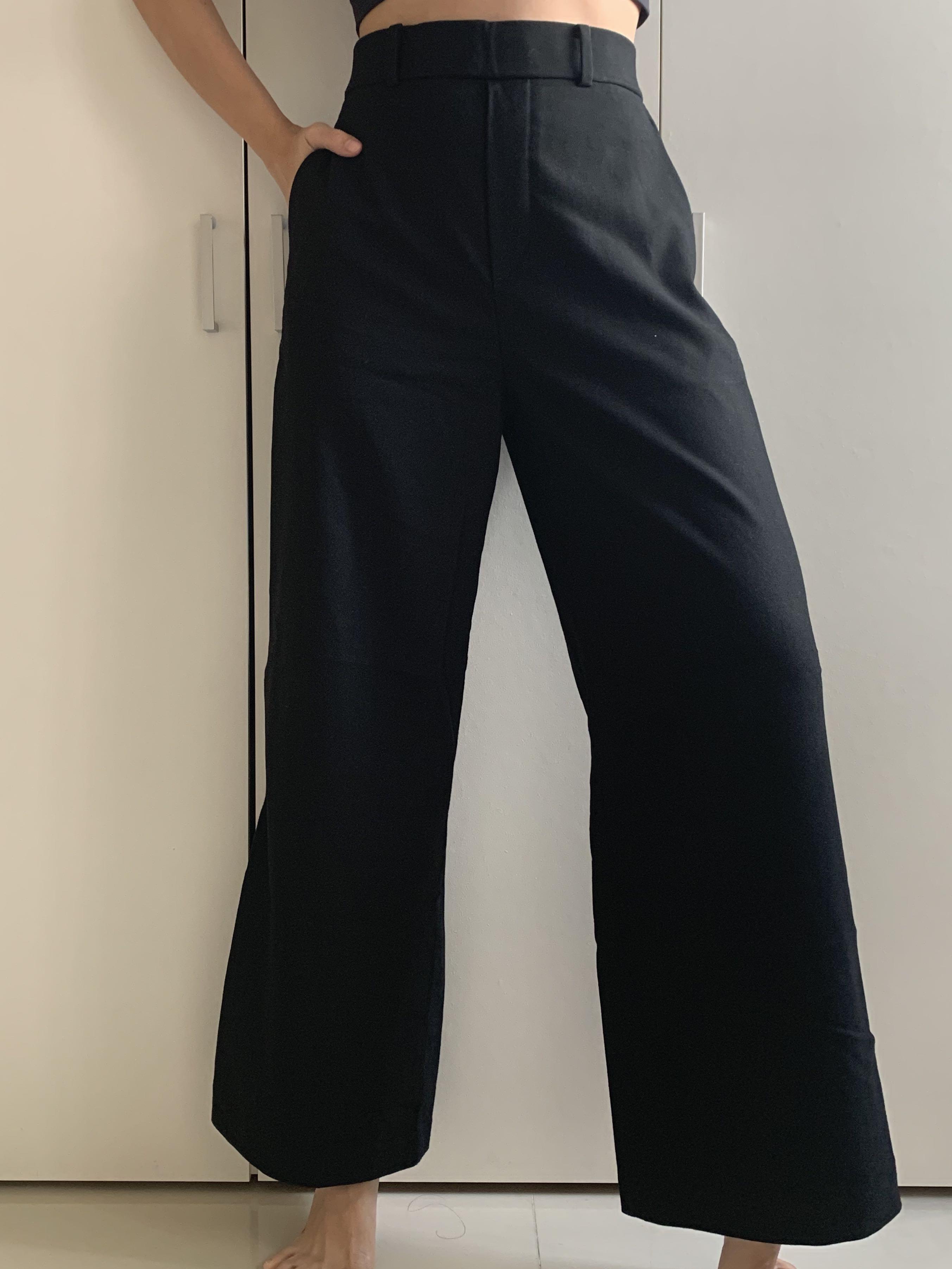 WOMENS PLEATED WIDE PANTS  UNIQLO VN
