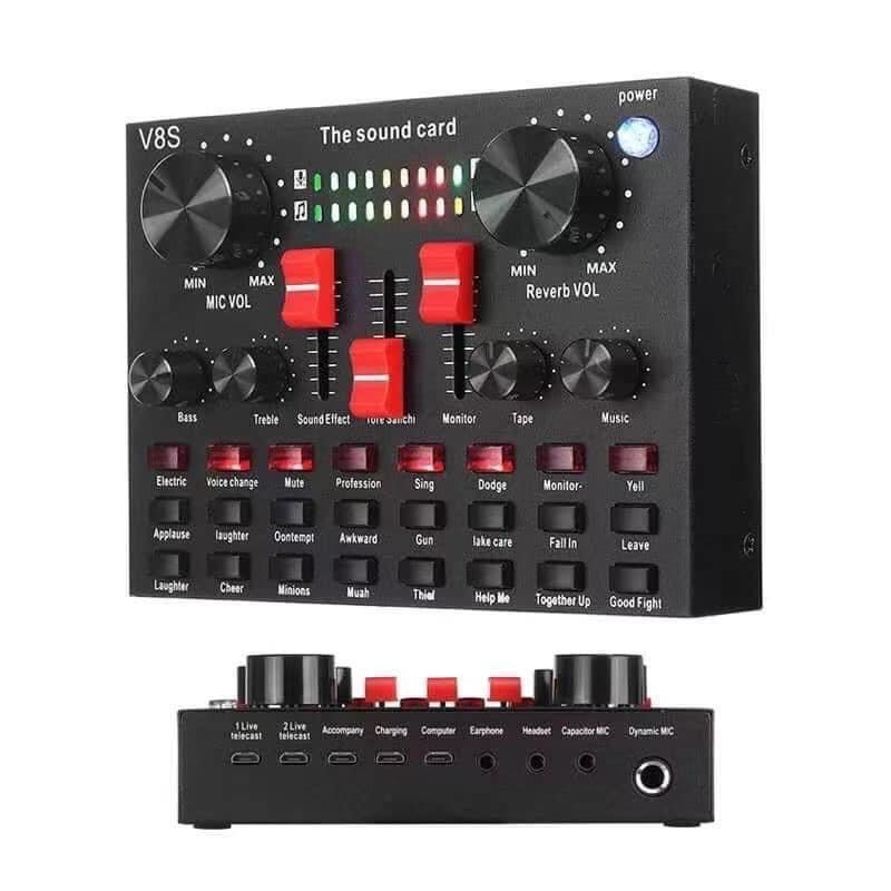 V85 Sound Card (Category: Soundbars, Speakers & Amplifiers) located in Cainta. Submitted by iubelle (Listing ID 1117958234, Image 3). Description: V85 sound card:700php Add Microphone: 150php Special Interface for round card. It is suitable for microphone with medium and small diaphragm on the market mobile phone and other interfaces. 16 live effects easy and funny live. Unique mixer design. Multiple tones. Cancellation of original sound #ss #v85