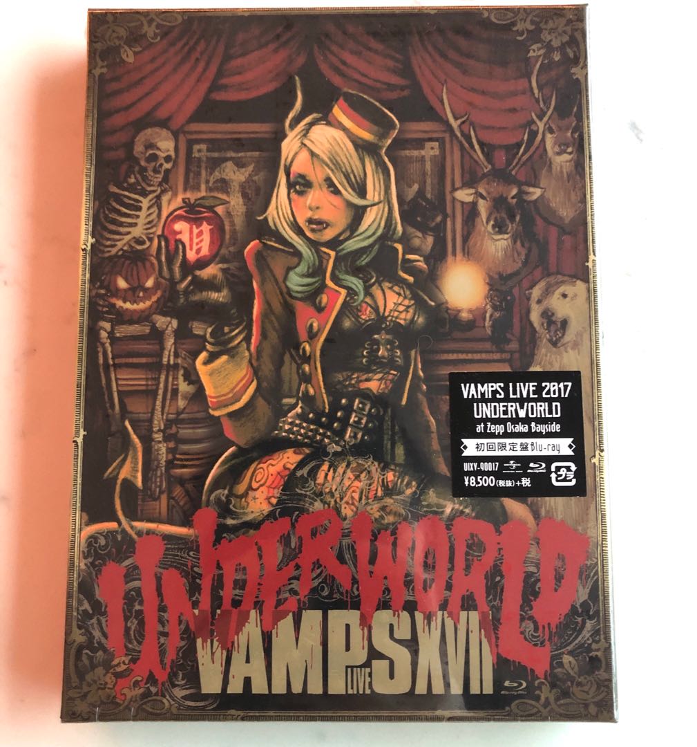 全新初回Blu-ray)VAMPS Underworld Blu-Ray, 興趣及遊戲, 音樂