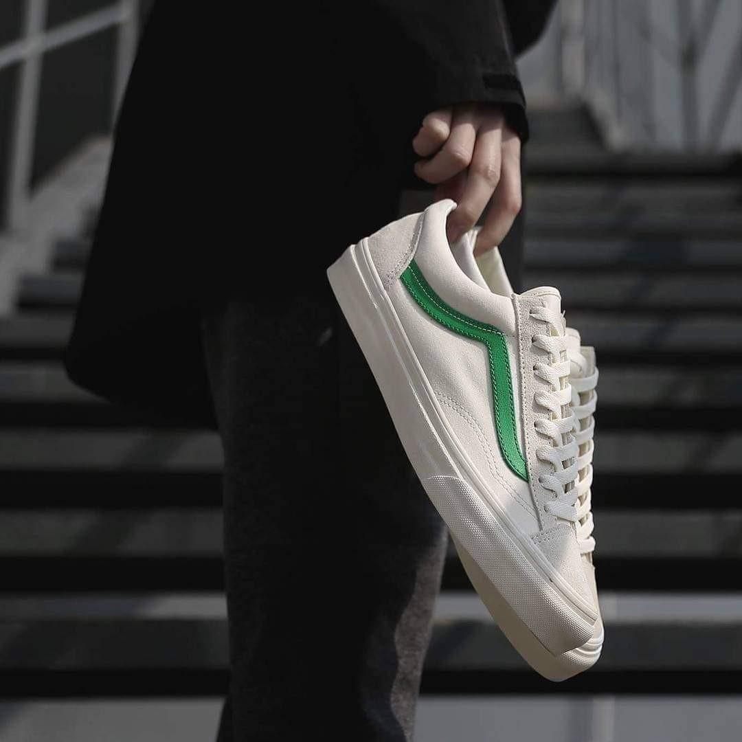 Vans style 36 marshmallow jolly green 2025