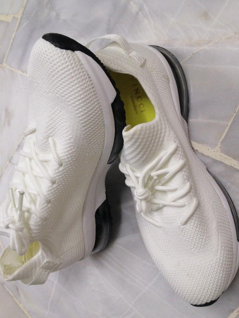 Vincci White Sport Shoes Women s Fashion Footwear Sneakers on