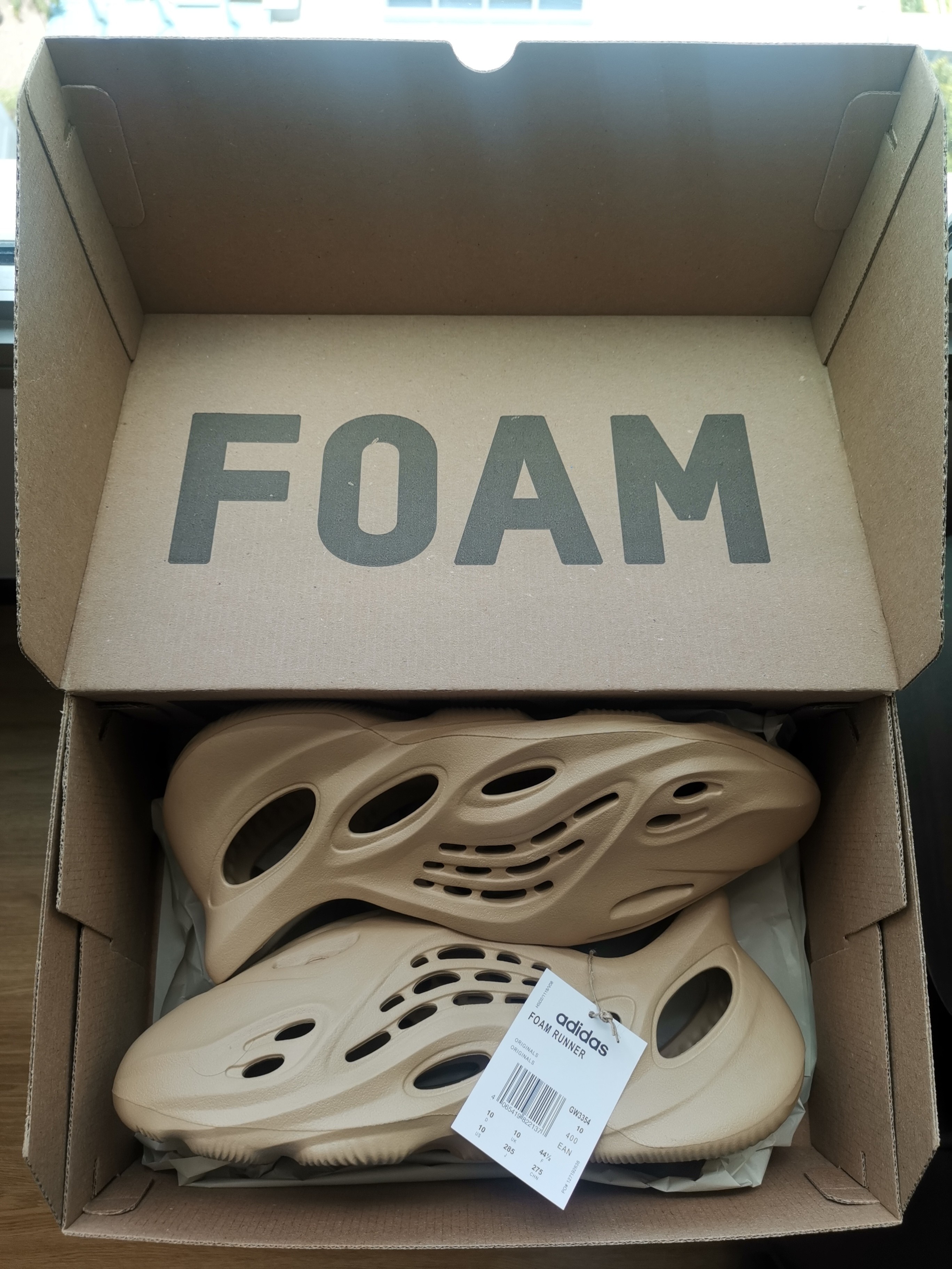 yellow ochre foam runner