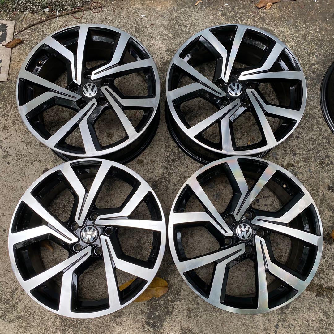 17 Volkswagen Gti Design Sport Rim Car Accessories Tyres Rims On Carousell