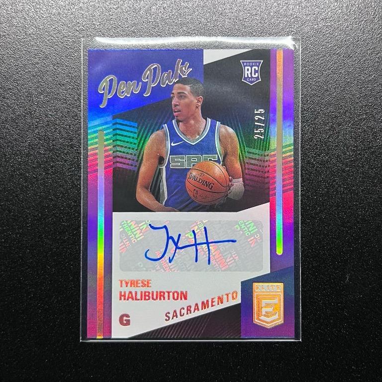 25/25】Tyrese 謝っ Haliburton Patch Auto サイン