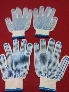 2 sets Cloth Hand Gloves 8.5" x 5.5"