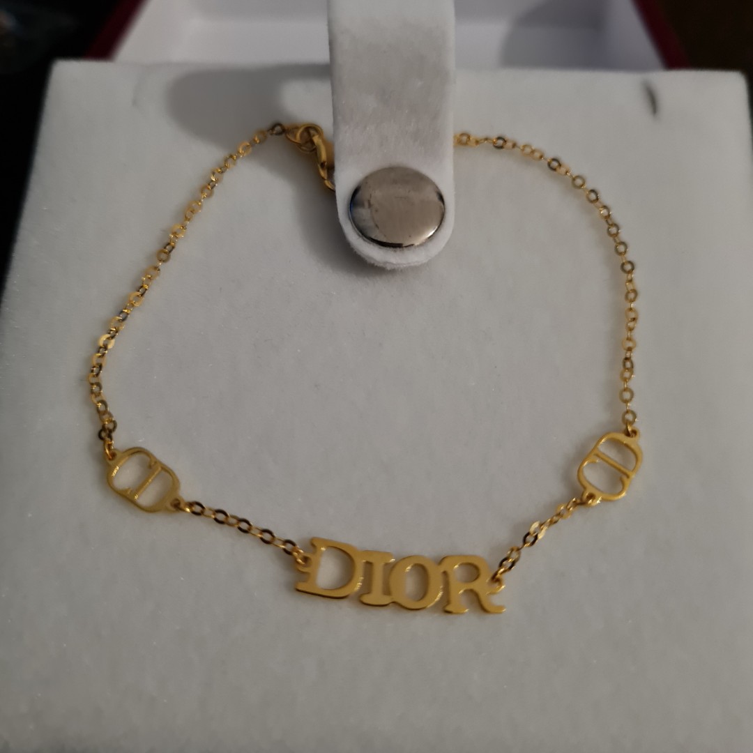 Christian Dior I Heart Dior Bracelet Gold  Rent Christian Dior jewelry  for 55month