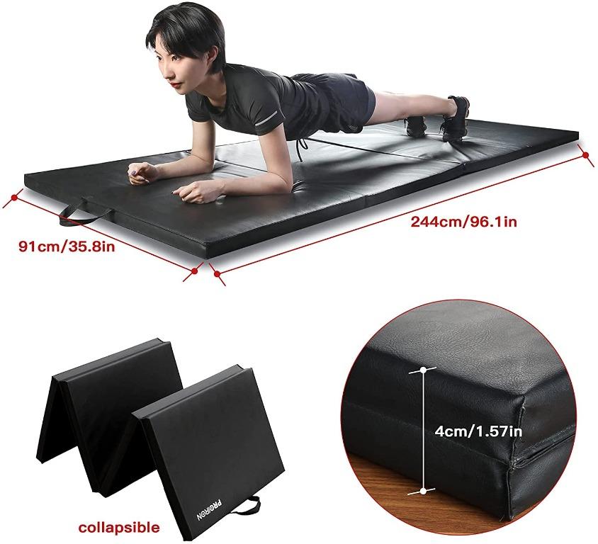 PROIRON Gymnastics Mats 4 Folding