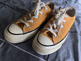 芥末黃 converse all star