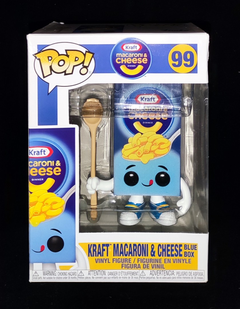 盒損] FUNKO POP KRAFT Macaroni & Cheese Dinner Blue Box 99 卡夫