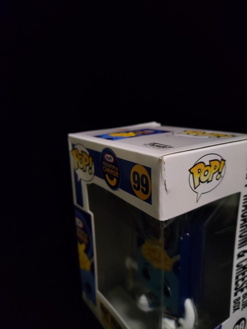 盒損] FUNKO POP KRAFT Macaroni & Cheese Dinner Blue Box 99 卡夫