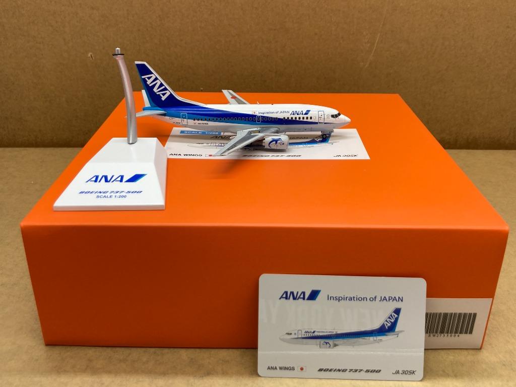 航空機・ヘリコプター JC Wings 1:200 ANA B737-500 JA305K 航空機
