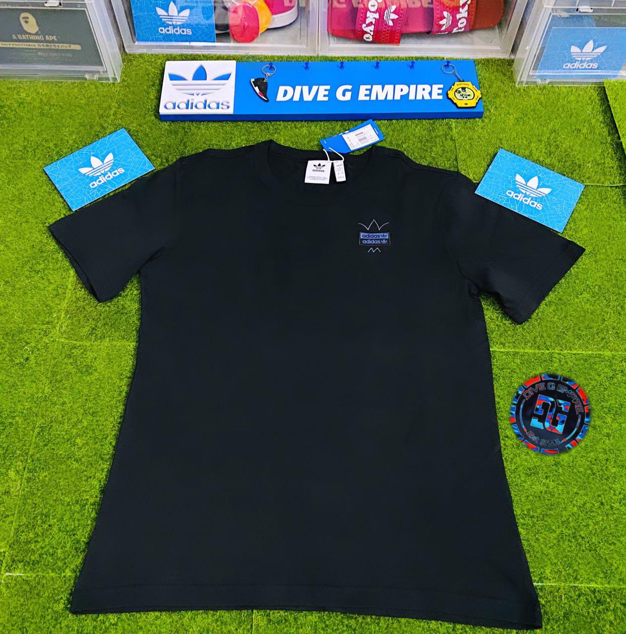 ADIDAS R.Y.V. ABSTRACT TREFOIL TEE