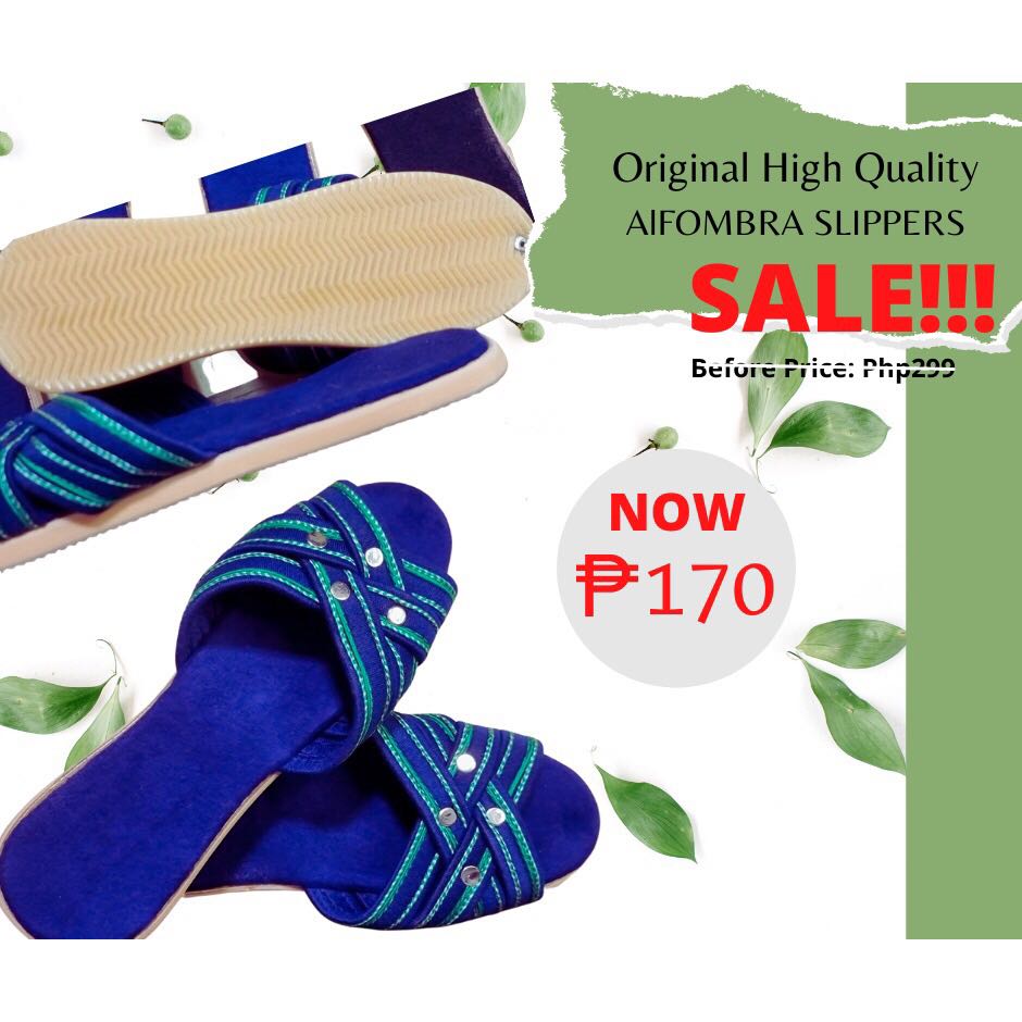 Alfombra slippers price new arrivals