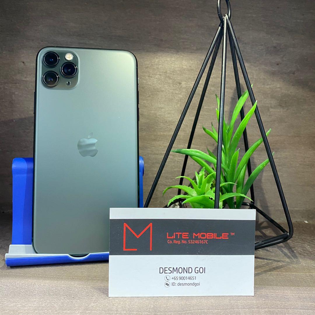 Apple Iphone 11 Pro Max 64gb Midnight Green Mobile Phones Gadgets Mobile Phones Iphone Iphone 11 Series On Carousell