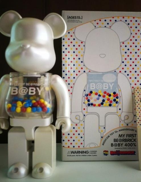 Bearbrick My First B@by 400% (Medicom Toy 15th Anniversary Edition