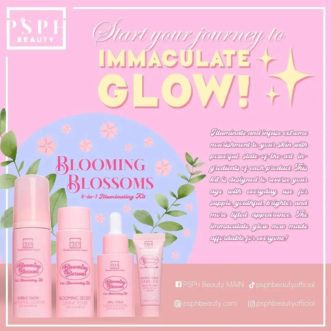 Blooming Blossoms 4in1 Illuminating kit by PSPH BEAUTY Beauty