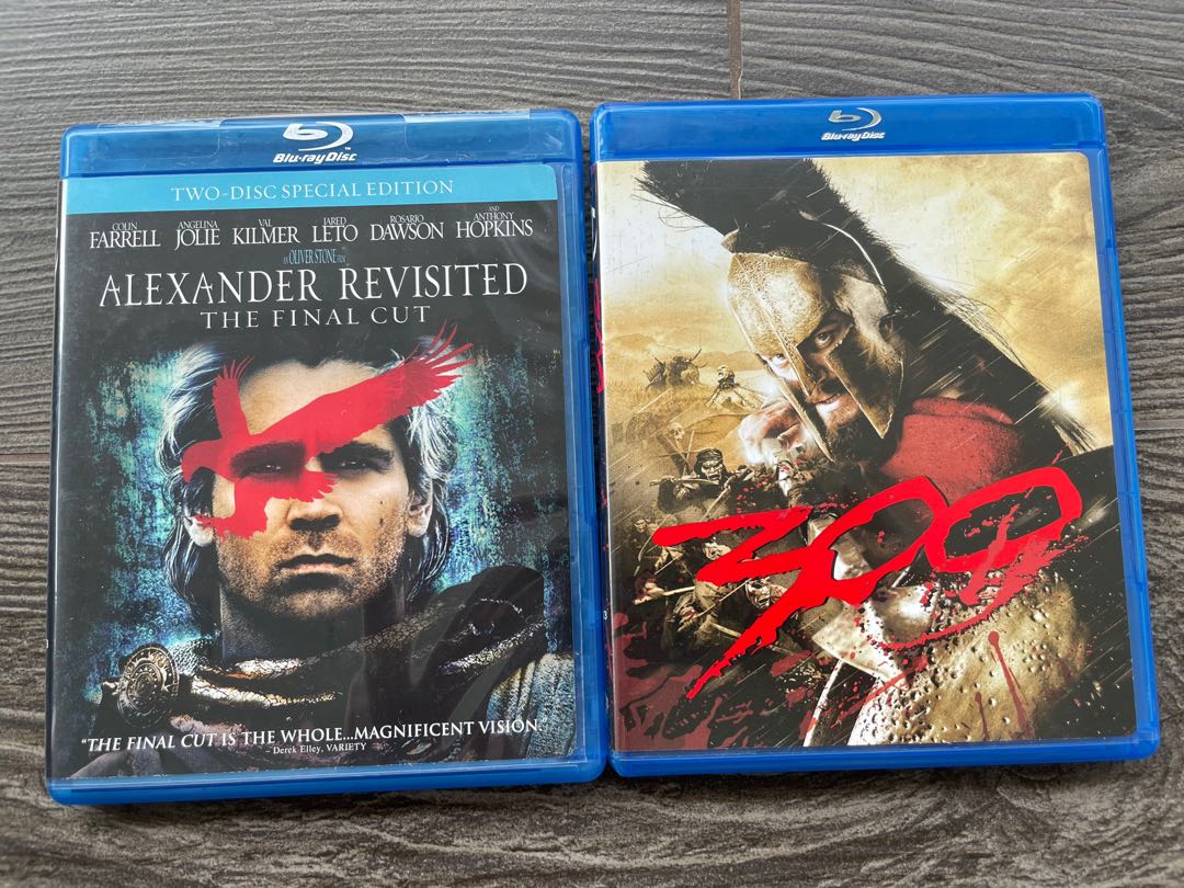 Alexander Blue Ray Blu ray - Alexander Revisited & 300, Hobbies & Toys, Music & Media, CDs ...