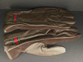 BNIB Authentic Mens Gucci leather gloves