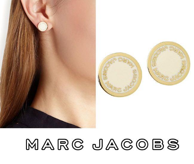 Marc jacobs gold earrings store