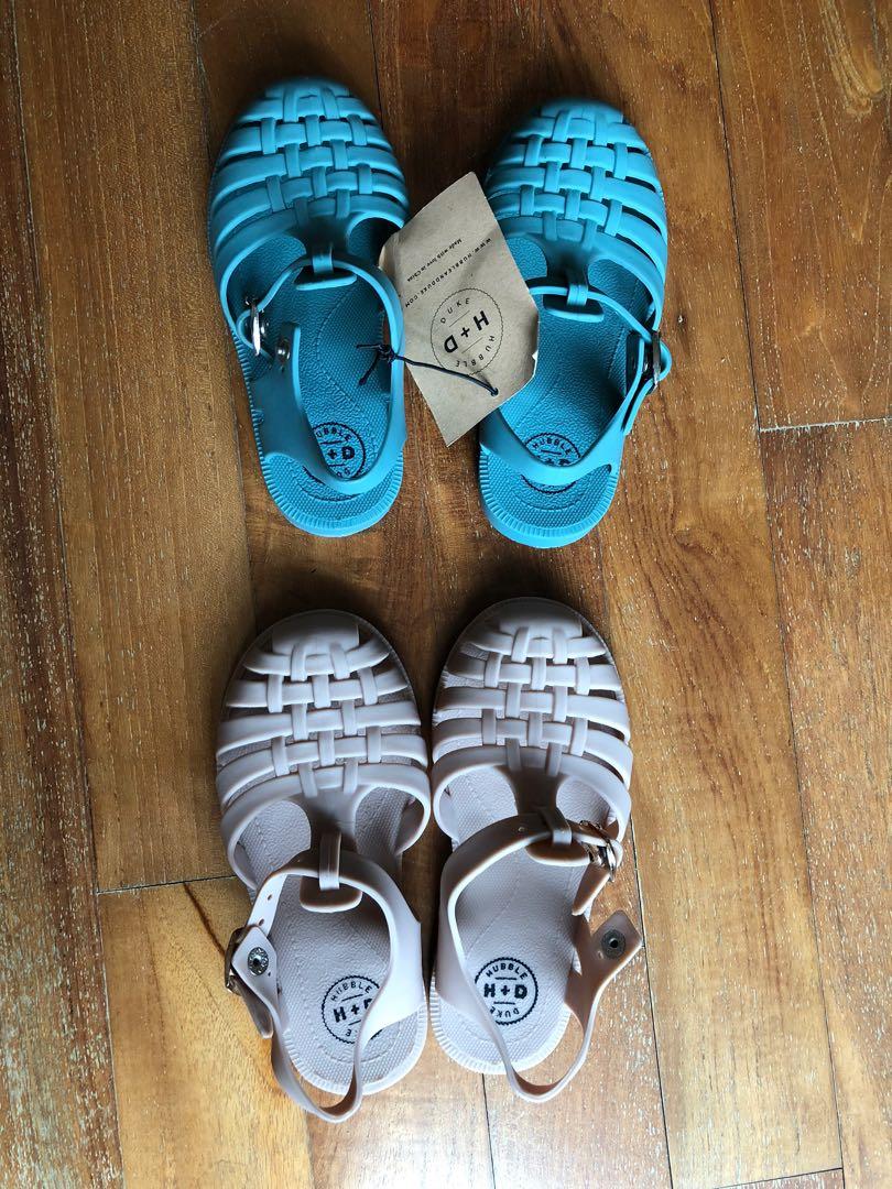 BNWT Hubble and Duke jelly sandals for kids boys girls. Similar to