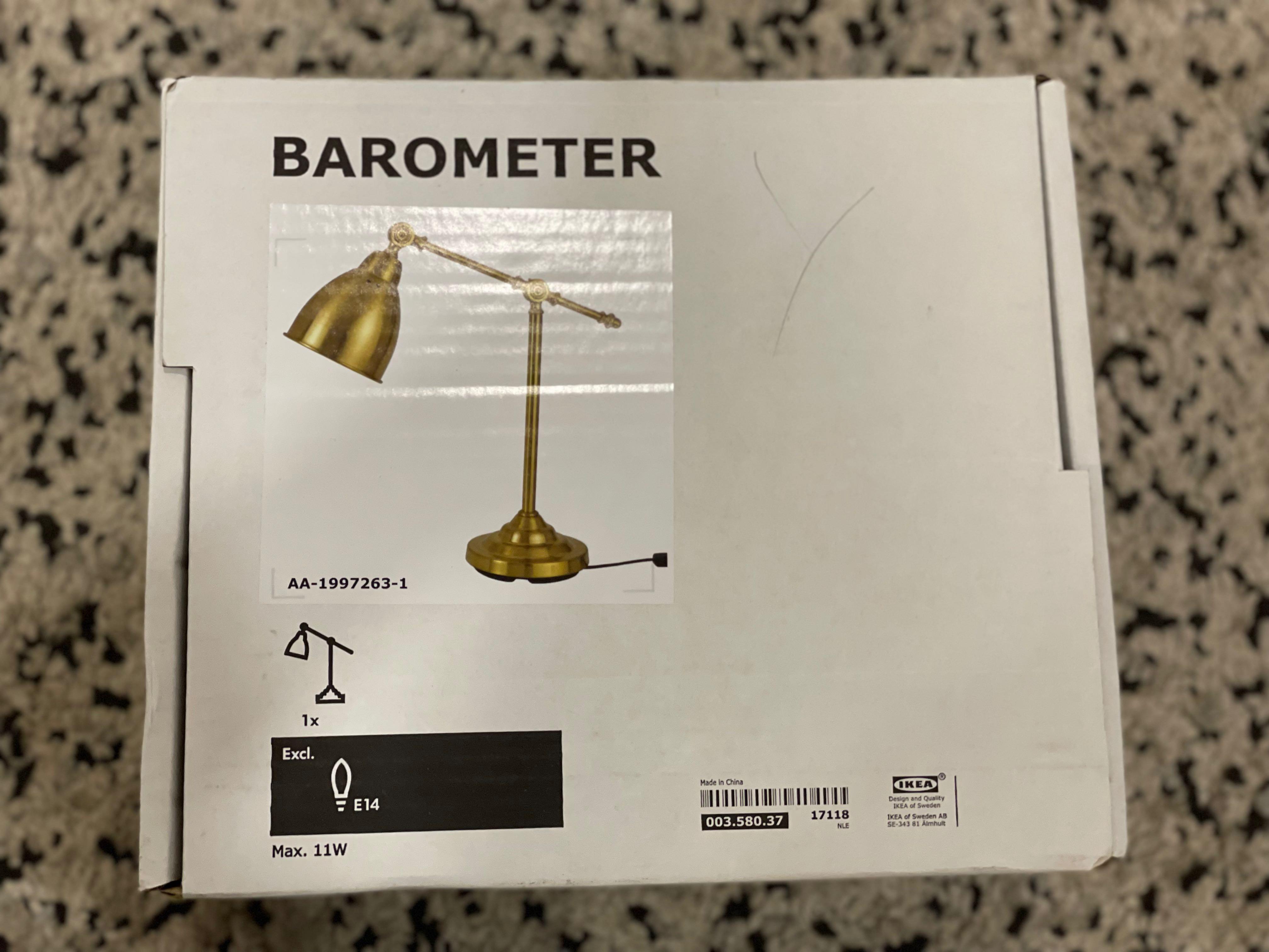 [BRAND NEW] IKEA barometer lamp, Furniture & Home Living, Lighting