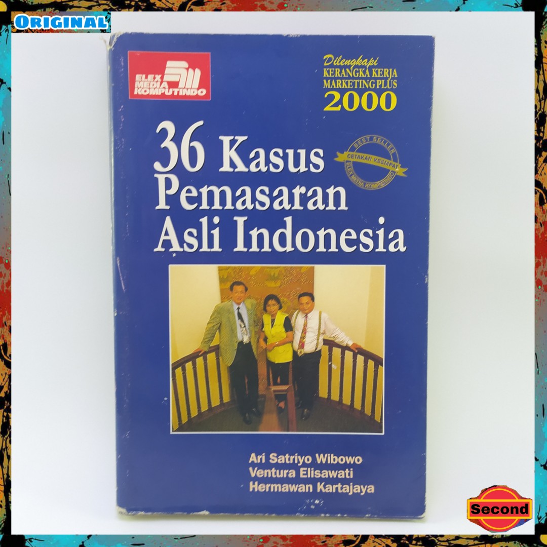 Buku Bisnis Original 36 Kasus Pemasaran Asli Indonesia