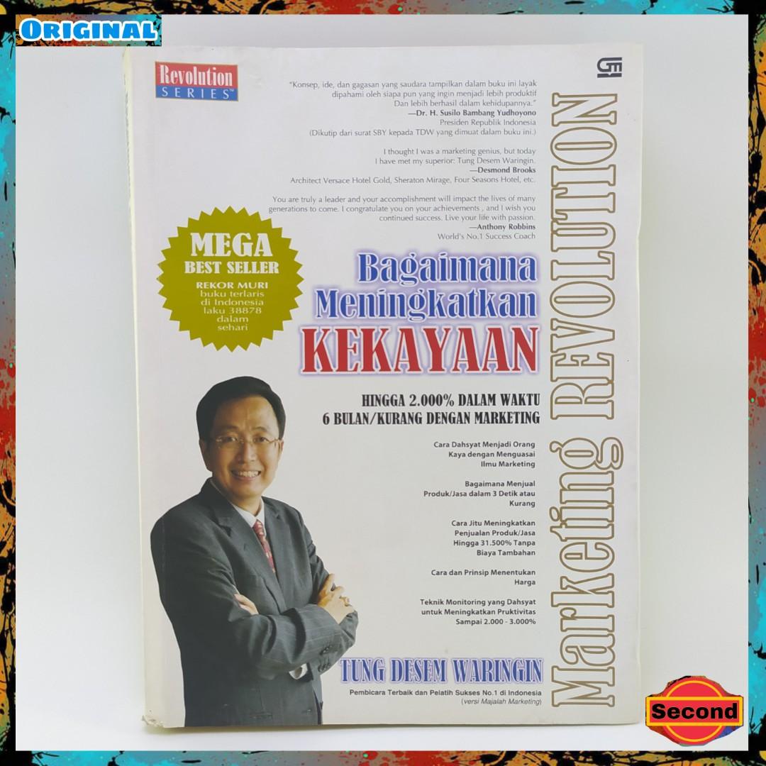 Buku Bisnis Original By Tung Desem Waringin | Marketing Revolution