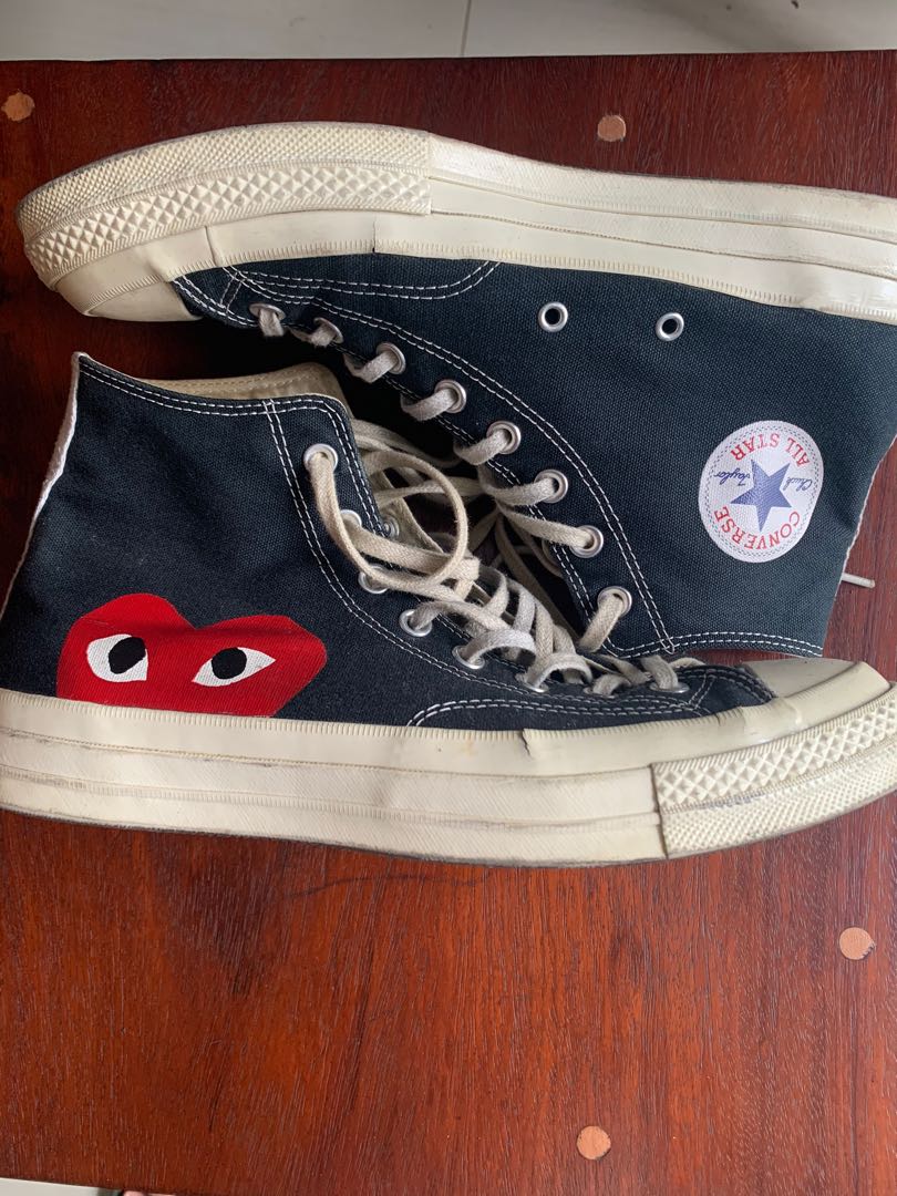 cdg converse size 10