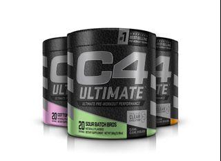 《現貨速發》🇺🇲Cellucor Ultimate暗黑終極版 C4之王 健身網紅大推調味肌酸 瓜氨酸蘋果酸 丙氨酸肌酸 NO3 -T 20份
