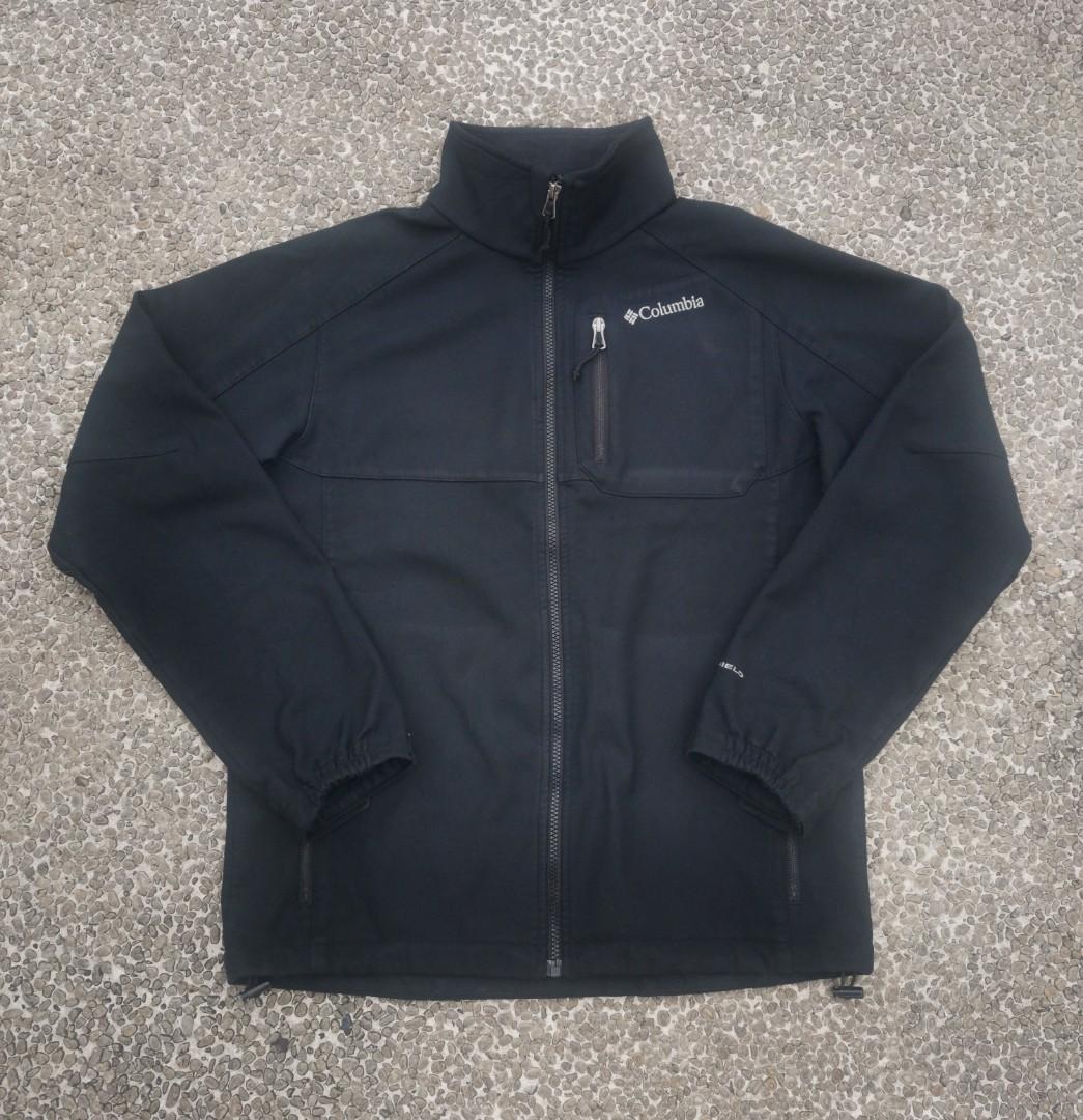 Men's Columbia Omni-shield Jacket Size Medium  Fashion, Black fleece  jacket, Clothes design