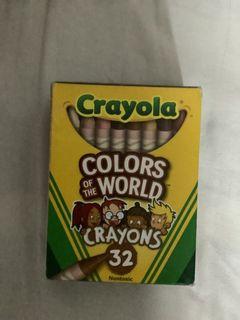 Crayola 32pcs Colors of the World crayons