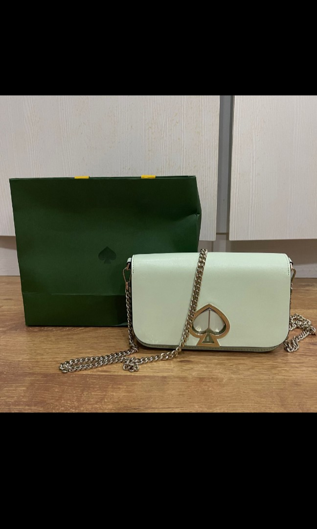 Crystal blue kate spade purse clearance