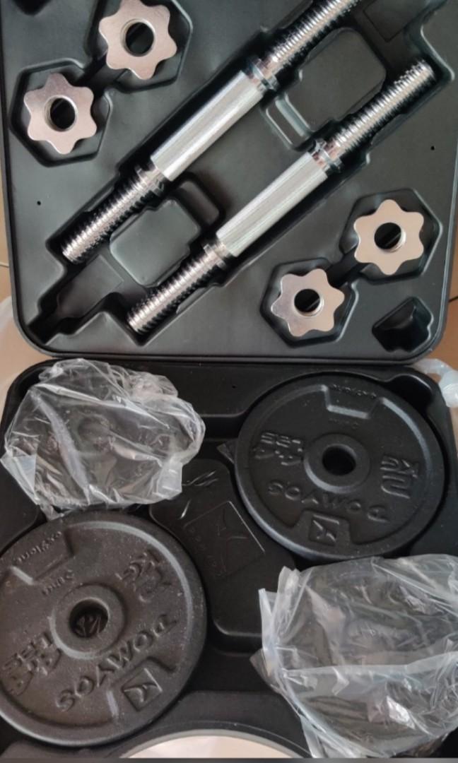 Domyos dumbbell set 20kg store