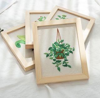 DIY Plant Embroidery