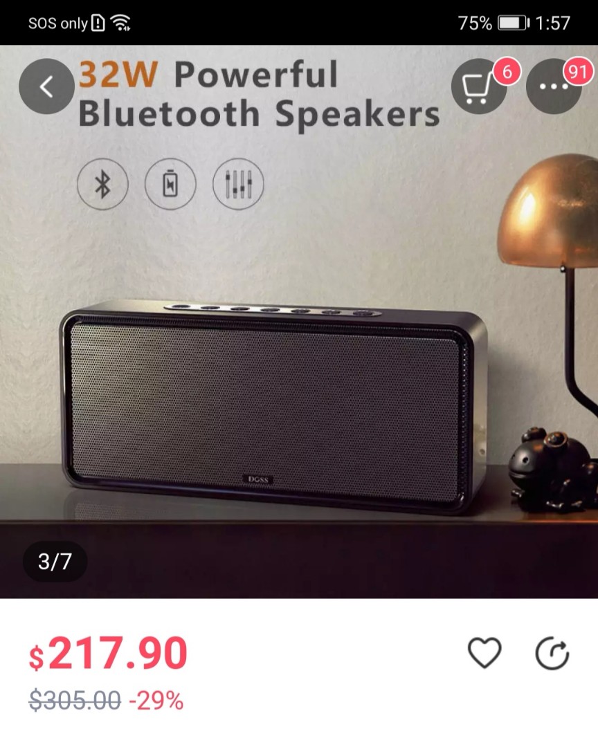 Loa bluetooth doss soundbox xl hotsell