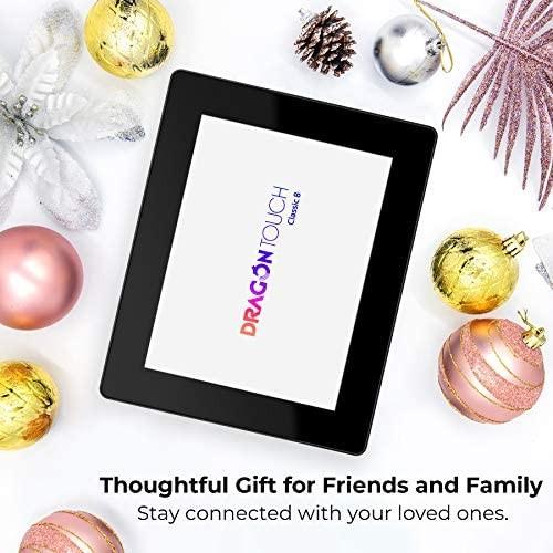 Dragon Touch Digital Picture Frame, 8Inch WiFi Digital Photo Frame