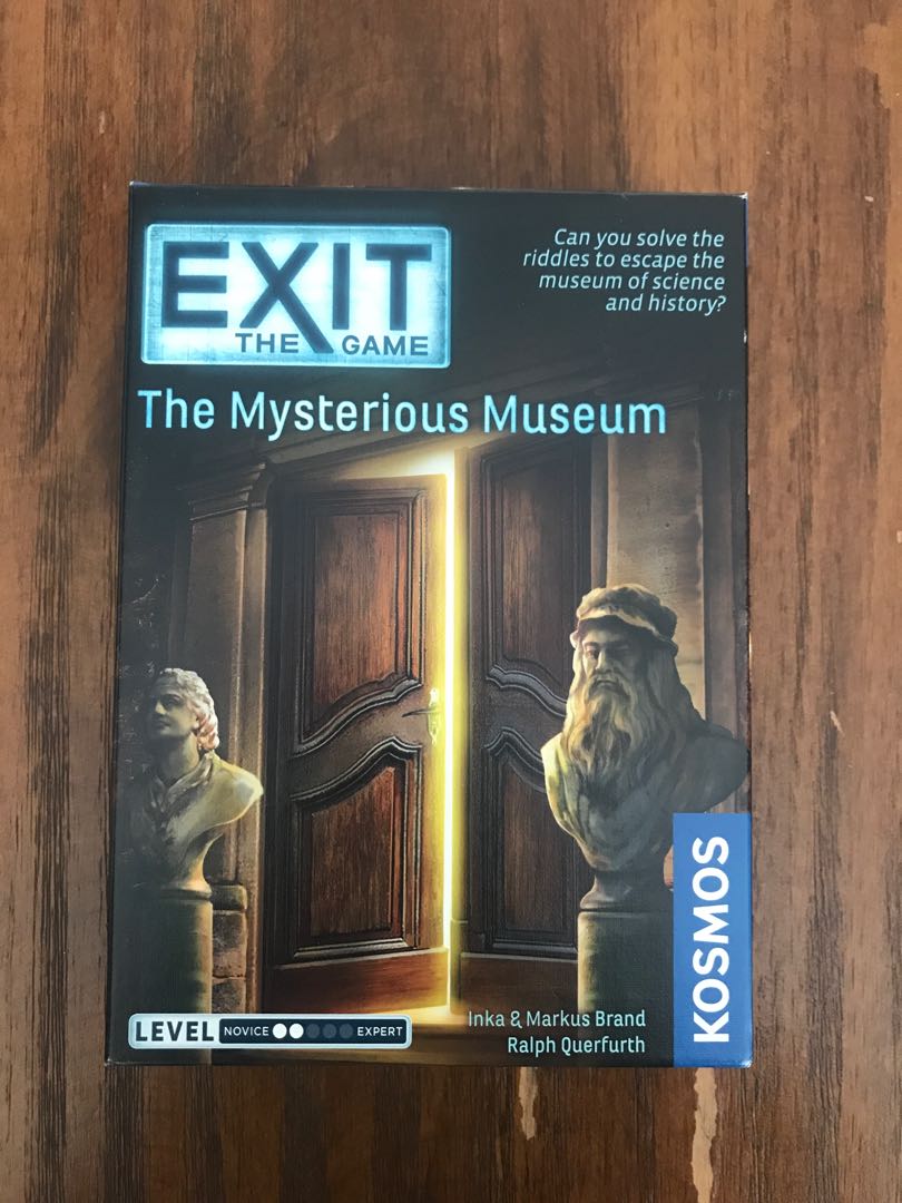 Exit: The Mysterious Museum, Exit: The Game - A Kosmos Game