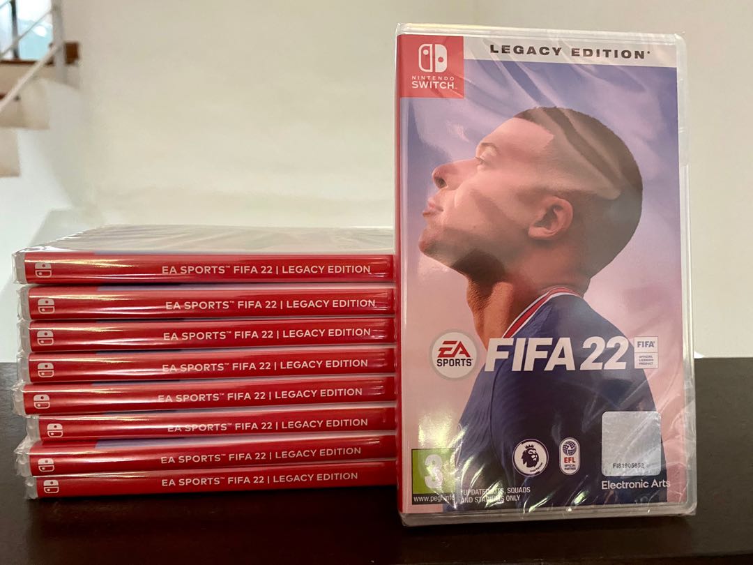 Fifa 22 legacy edition Switch, Video Gaming, Video Games, Nintendo on
