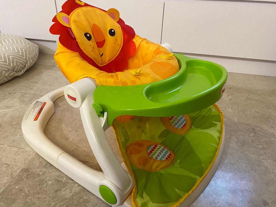Lion fisher price sit me up outlet