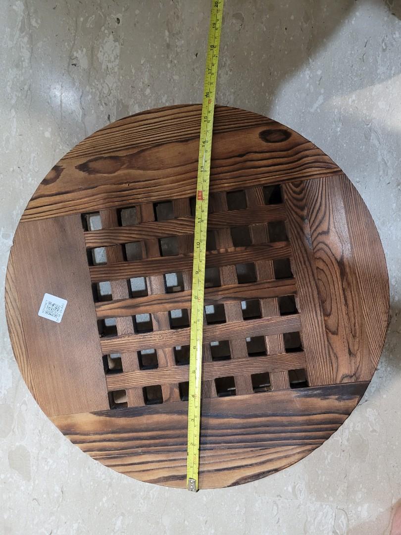 Flower pot stand (movable with 6 wheels), Furniture & Home Living