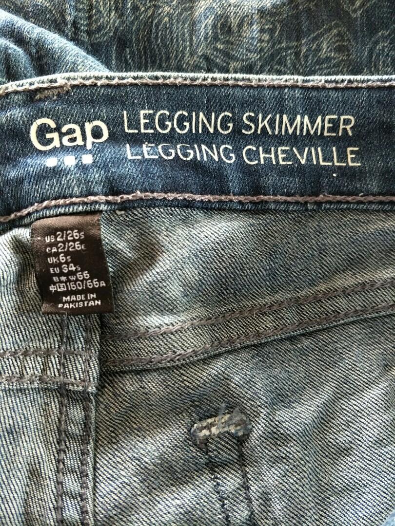 Gap legging skimmer cheville