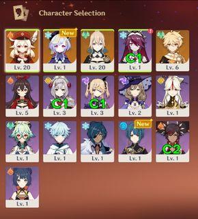 🅖➏[GENSHIN STARTER] Klee+Qiqi+Jean[AR10]