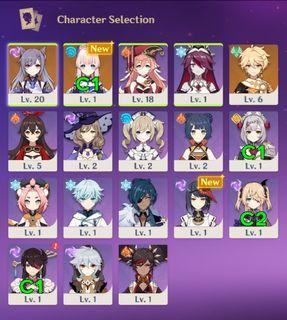 🅖➊➎[GENSHIN STARTER] Kokomi(C2)+Keqing[AR10]
