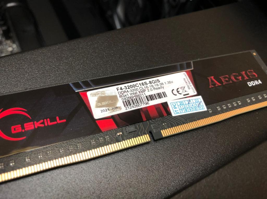 G.SKILL Aegis 16GB 8GB x 2 3200MHz
