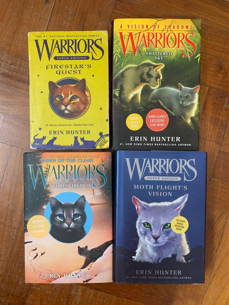 30 livros conjunto livro de cópia erin hunter warriors temporada 1-5  coleção conjunto criança juventude literatura animal romance livro de  ficção inglês - AliExpress